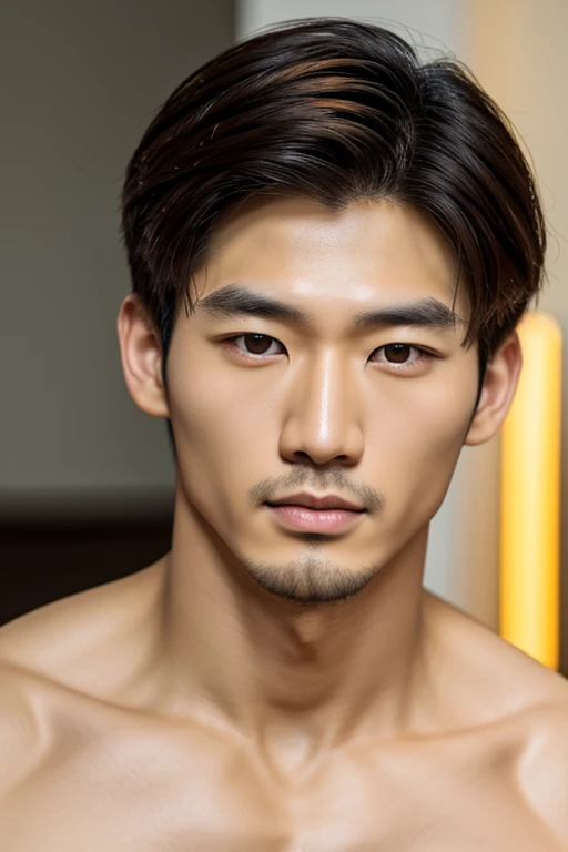 8k, RAW photo, best quality, masterpiece:1.2), (realistic, photo-realistic:1.37S Korea men different Korean males koreans with different strking handsome features looks appearances that are moulded sculpted sculptured chiseled sharp angled angular broad high cheekbones full square jawed almond shaped eyes light hazel amber or honey colors monolidded eyes