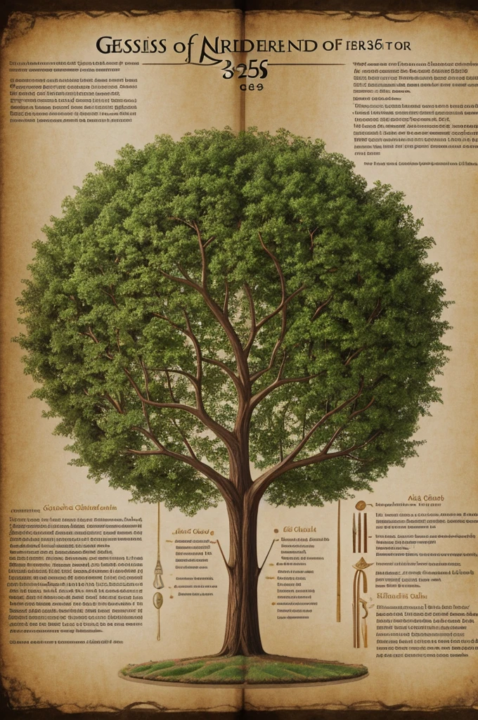 A mind map of genesis 35:1-29