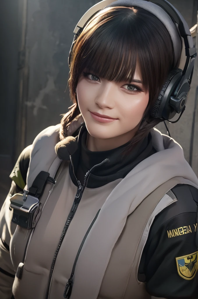 Masterpiece, detailed, 8k, NSFW, realistic, best quality, rainbow six siege, ELA 