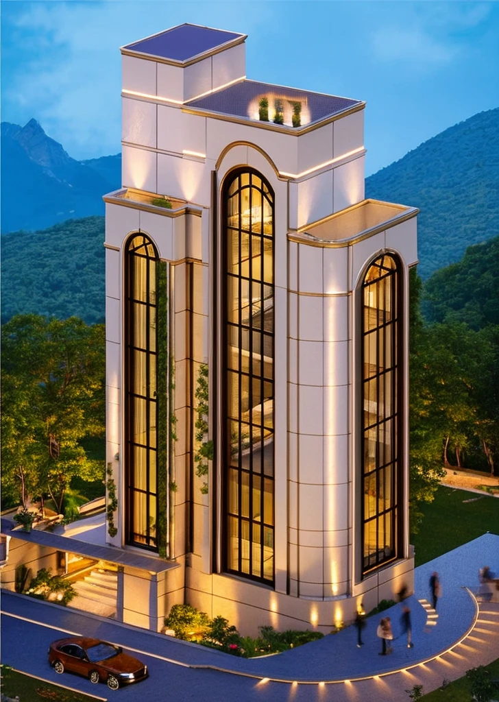 neoclassic building