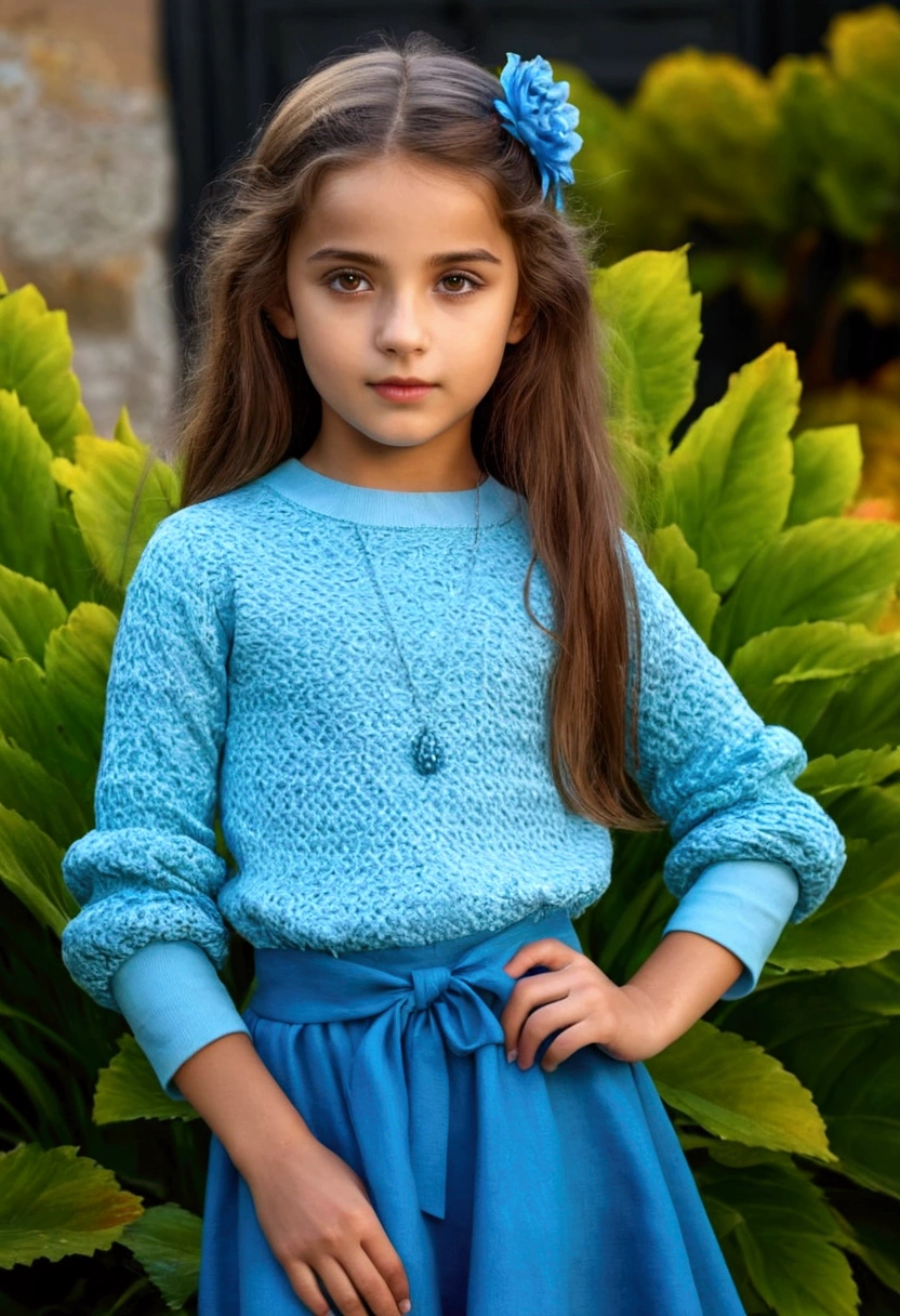 Best texture, high quality, ultra HD, 8K, young girl posing for a photo
