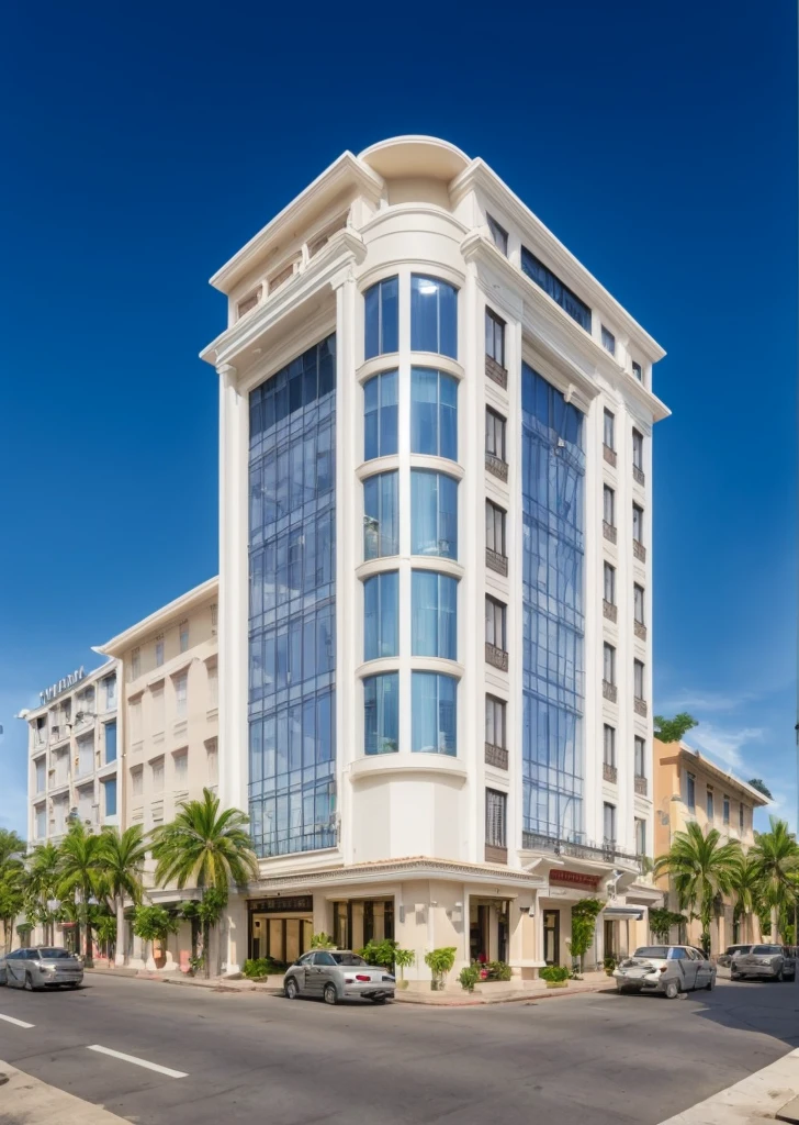building , hotel,street, city ,indochine