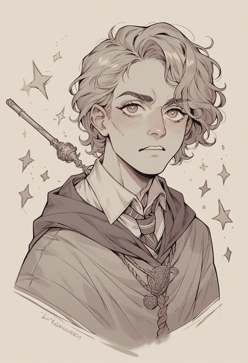 Depict the moment when Harry Potter first discovers his wand chooses him at Ollivanders."