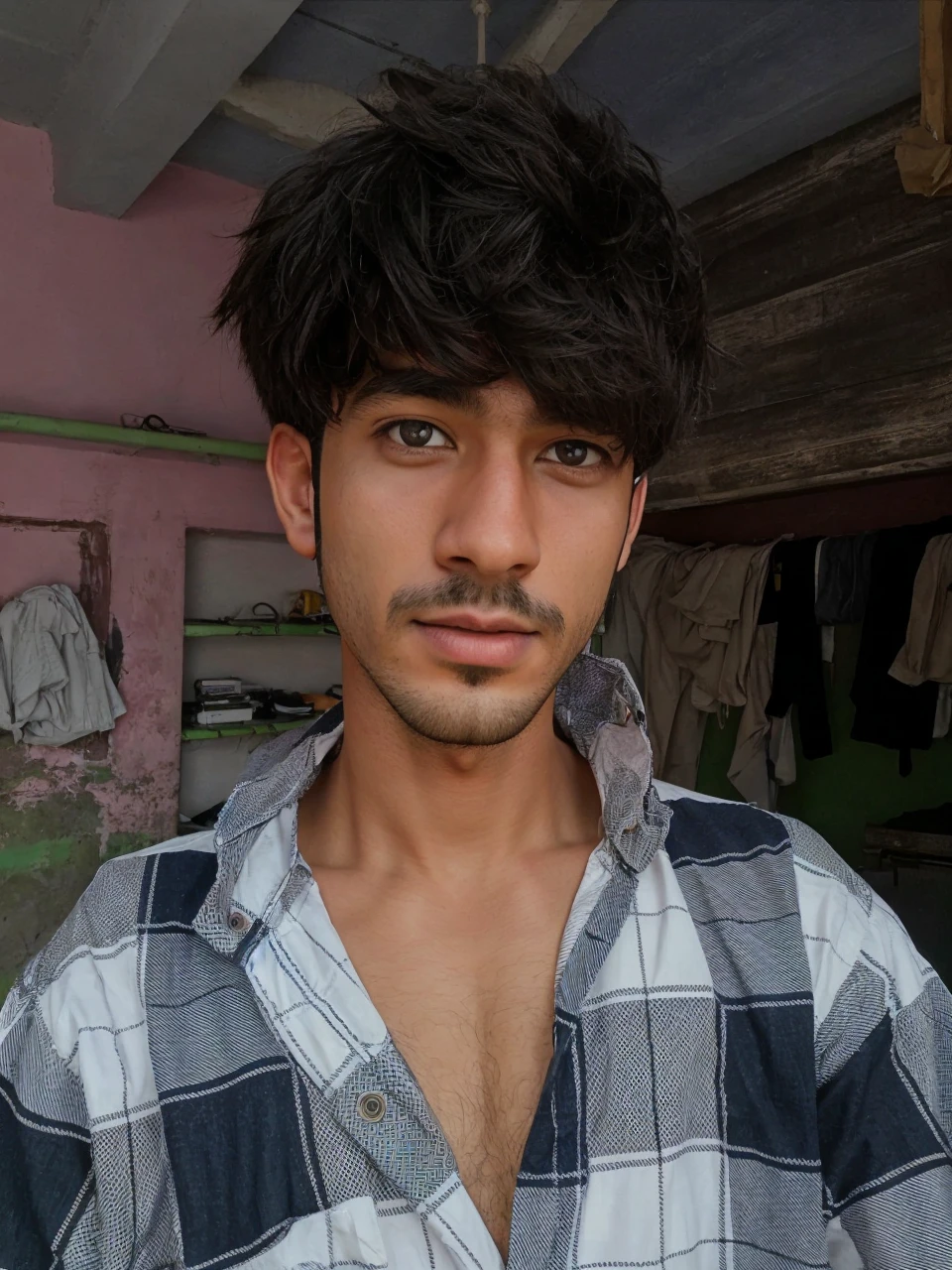 9.16 size img mask in face 4k quality gamer boy