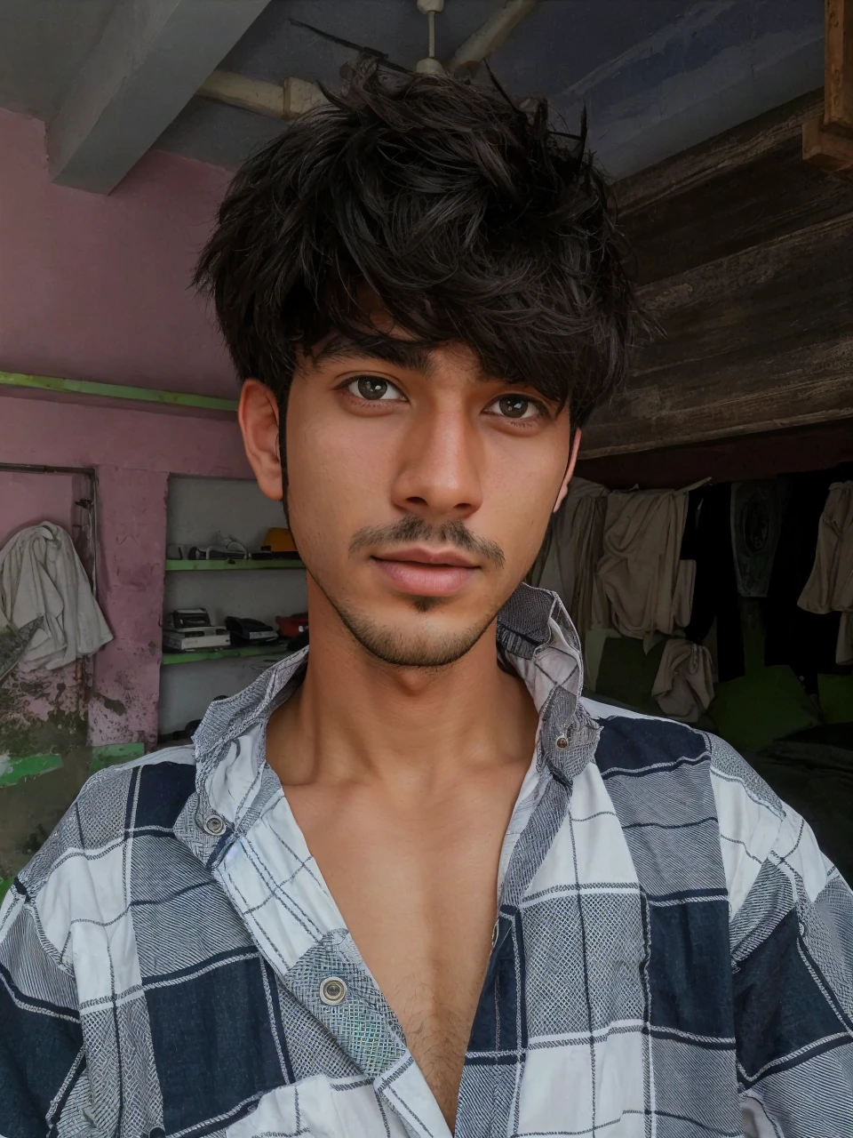 9.16 size img mask in face 4k quality gamer boy