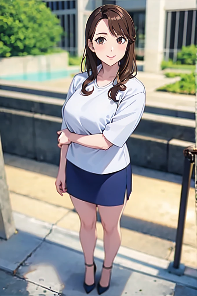 masterpiece, 32k, extremely detailed, finely detail, intricate details, 
BREAK
(absurdres:1.1, highres:1.1, ultra detailed:1.1),
insanely detailed, absurdres, 
(high resolution:1.1, ray tracing:1.1, refraction:1.1)
(1 female, solo:1.3), 
BREAK
perfect symmetrical face, pony tail, ((黒のロングスカート)), ((ベージュのカーディガン))
BREAK
(((full body))), standing, 
BREAK
