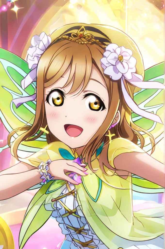 Hanamaru Kunikida、One Woman、Cross your arms above your head、Fairy Wings、