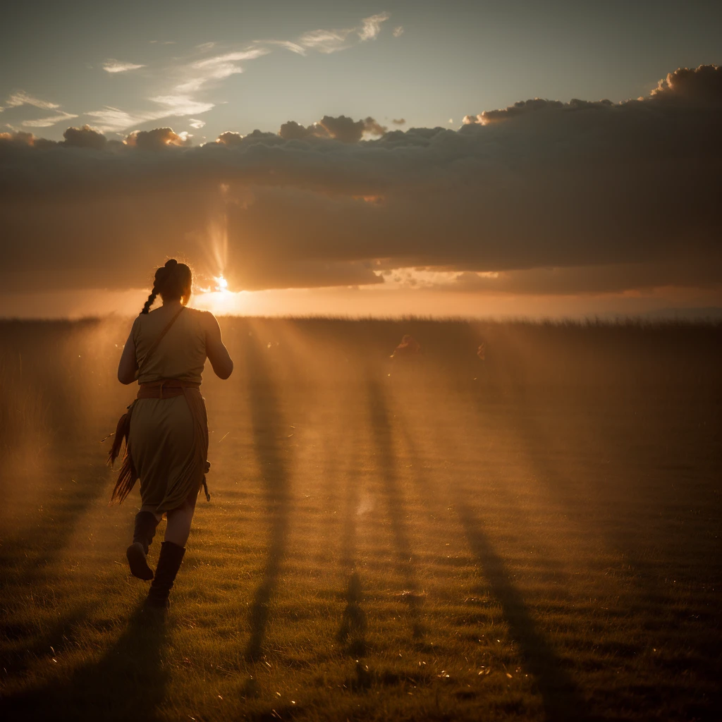 year: 1828. Location: Illinois. Pre-Raphaelite scene with native american people, sauk native american, escaping, running away, war victims, scared children, ((((Clothing from the 1820s)))) ((Hairstyle of the 1820s)), ((("OMITB" cinematography))). [The character is surrounded by mist, evoking a mysterious and eerie atmosphere. The lighting is dark and atmospheric, with smoke adding a touch of sinister ambiance. Best quality image, HDR enhancement, showcasing the utmost level of detail and realism, full body shot:1.5]. [8K, Best Quality, Ultra High Resolution, (highly detailed CG unity 8k wallpaper), (best photo), cry, (best shadows), isometric 3D, octane rendering, ray tracing, highly detailed, (Best quality, 4K, 8k:1.2), absurdity, ultra detailed, (realistic, photorealistic, photorealistic:1.37), complex parts, HDR, (complex parts:1.12), (hyper detailed, hyper realistic, Soft lighting, spicy:1.2), (complex parts, Hyper detailed:1.15). Blurred foreground. (backlit), masterpiece, high quality, brightness, chromatic aberration, foggy smoke, shadows, ontrast, clear sky, (warm hue, warm tone), high details, natural reflections].