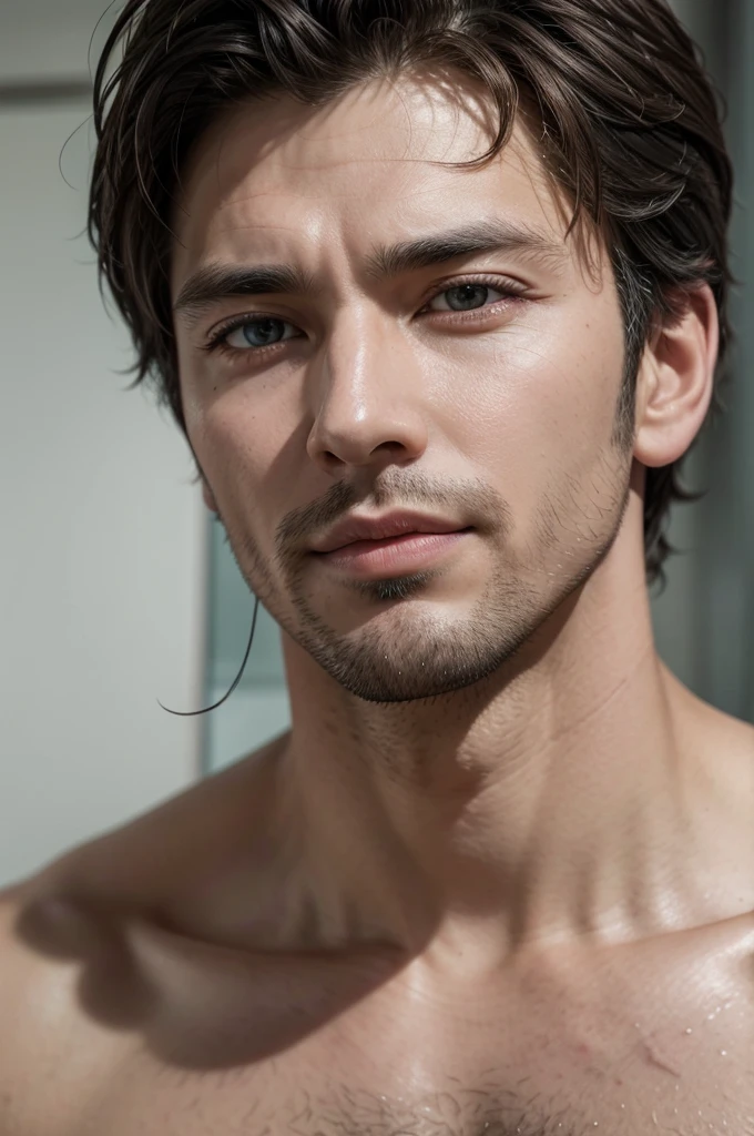 A HANDSOME MAN OF 40 YEARS OLD 