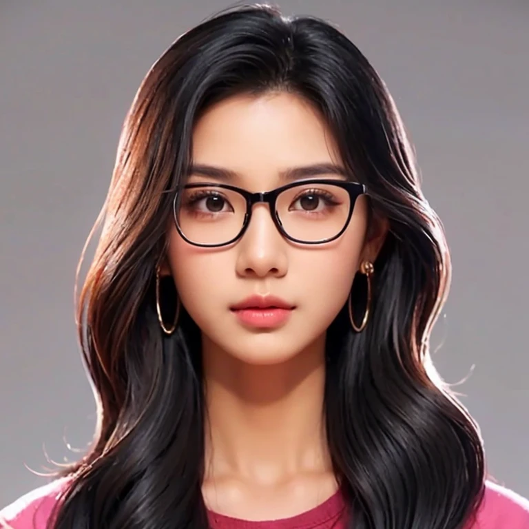 Close-up photo, Young Southeast Asian woman with a round face,black eyes,abdominal muscles, perfect body, outdoor, Warm light, The morning sun shines beautifully., (digital painting, HDR, high contrast), 3d, 8k, 45,000,000 pixcls, realistically,