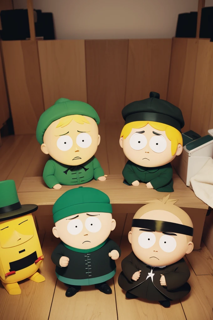 butters south park gangster