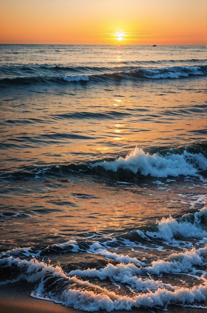 Create beautiful sunset landscapes with sea