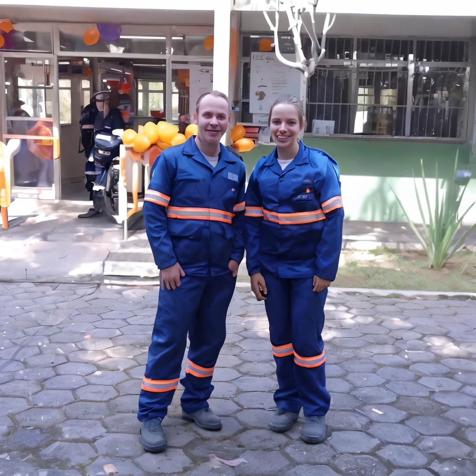 using the same uniform with a white helmet