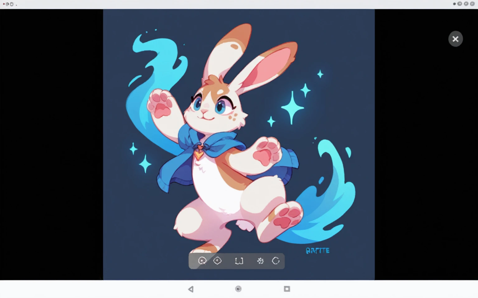 score_9, score_8_up, rbrite, rabbit, solo, full body, digital art, highly detailed, 