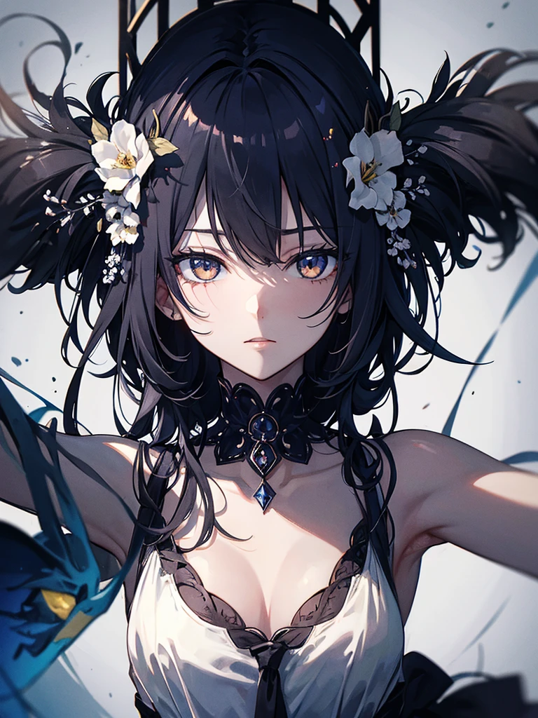 sketch (Character design sheet, same characters, whole body, Three-View, front, ~ ~ ~ ~ side, return),(Very bright:1.1), Sunset background, [1 Girl:7], (Tilt your head:1.2), ([sketch|watercolor \(Moderate\)]:1.15),Chaotic Abstractionな背景, Vector Trace, グラデーションブレンディング and whole body, Artistic elements add depth to the work. The overall atmosphere is creepy and nightmarish...., With a unique artistic touch. This movie is、The dark and crazy world of horror movies depicted in HD., Evoke visual stimuli and aesthetic sense, that will terrify and excite the audience....,watercolor画, （Lightless, Eyes without highlights, evil eye, An ugly person with white eyes, that&#39;Red eyeliner）,whole body絵, Wearing a maid outfit （Gradient braided hair, (Light purple hair), (Ink blotches:1.1), (pale:1.2),(Light purple:1.2),(Light green:1.2)　Adult features,expensive, Wearing black tights,Green Eyes, The skin is hidden　and maid, The background is a dark and desolate landscape, Horror movie atmosphere. Her figure is very beautiful, Emphasizing the dark and crazy elements. Skillfully expressing the effects of light and shadow, detailed, The face and expression of the black costume are also carefully drawn....,sketch (Character design sheet, same characters, whole body, Three-View, front, ~ ~ ~ ~ side, return) 1 female, Nervous,Cowboy Shot,,(Very bright:1.1), White Background, [1 Girl:7], (Tilt your head:1.2), ([sketch|watercolor \(Moderate\)]:1.15),Chaotic Abstraction