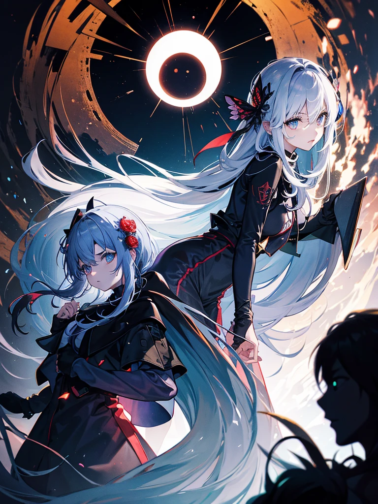 sketch (Character design sheet, same characters, whole body, Three-View, front, ~ ~ ~ ~ side, return),(Very bright:1.1), Sunset background, [1 Girl:7], (Tilt your head:1.2), ([sketch|watercolor \(Moderate\)]:1.15),Chaotic Abstractionな背景, Vector Trace, グラデーションブレンディング and whole body, Artistic elements add depth to the work. The overall atmosphere is creepy and nightmarish...., With a unique artistic touch. This movie is、The dark and crazy world of horror movies depicted in HD., Evoke visual stimuli and aesthetic sense, that will terrify and excite the audience....,watercolor画, （Lightless, Eyes without highlights, evil eye, An ugly person with white eyes, that&#39;Red eyeliner）,whole body絵, Wearing a maid outfit （Gradient braided hair, (Light purple hair), (Ink blotches:1.1), (pale:1.2),(Light purple:1.2),(Light green:1.2)　Adult features,expensive, Wearing black tights,Green Eyes, The skin is hidden　and maid, The background is a dark and desolate landscape, Horror movie atmosphere. Her figure is very beautiful, Emphasizing the dark and crazy elements. Skillfully expressing the effects of light and shadow, detailed, The face and expression of the black costume are also carefully drawn....,sketch (Character design sheet, same characters, whole body, Three-View, front, ~ ~ ~ ~ side, return) 1 female, Nervous,Cowboy Shot,,(Very bright:1.1), White Background, [1 Girl:7], (Tilt your head:1.2), ([sketch|watercolor \(Moderate\)]:1.15),Chaotic Abstraction