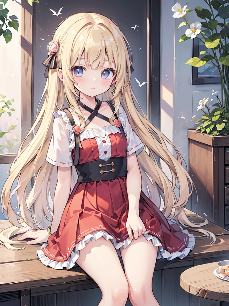 (masterpiece、Highest quality)、High resolution、Detailed face:1.2、anime(1.2)、Sharpness、4K、14 years old、Two-dimensional beautiful girl、Bird's-eye view、looking at the camera、Peeping、tilt one's head、cute、One girl standing、Pleated skirt、Absolute area、Ultra mini skirt、Black thigh-high socks、White skin、cute、Big Breasts、tits、Thick thighs、、Looking up、Innocent eyes、Sailor suit、Short Bob、Full Bang、Black Hair、