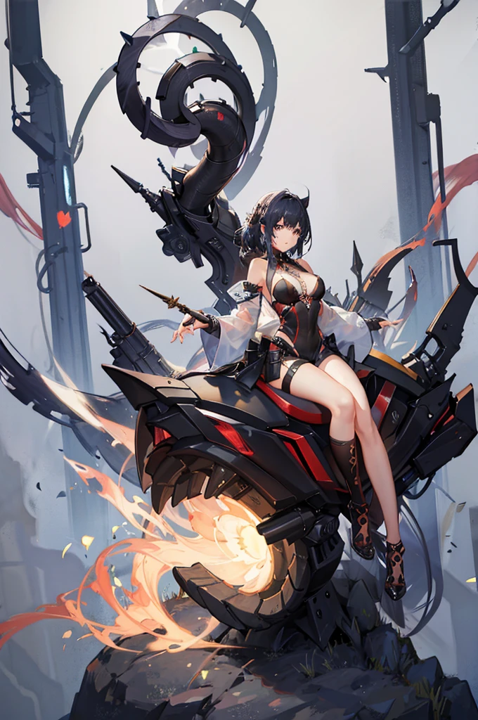 fine　Dynamic composition　female　whole body　Dynamic pose