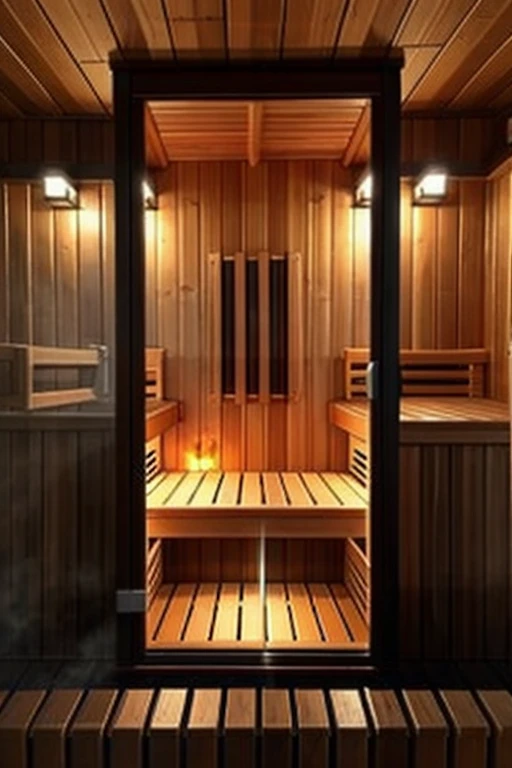 A sauna that has the cure for cancer in the steam