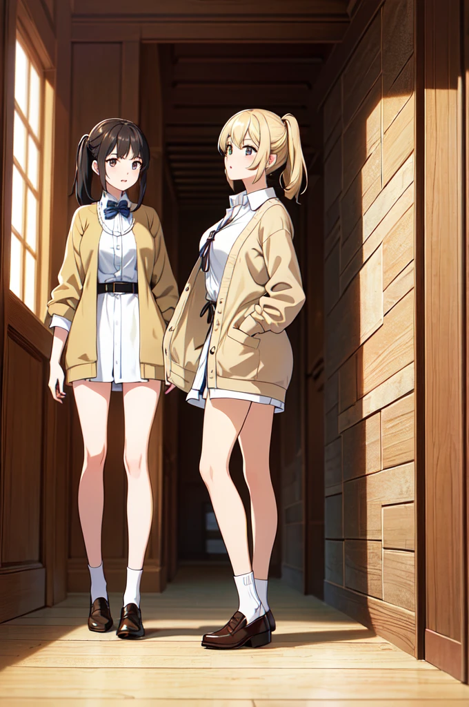 masterpiece, 32k, extremely detailed, finely detail, intricate details,
BREAK
(absurdres:1.1, highres:1.1, ultra detailed:1.1),
insanely detailed, absurdres,
(high resolution:1.1, ray tracing:1.1, refraction:1.1)
(1 female, 独奏:1.3),
BREAK
perfect symmetrical face, pony tail, ((Beige cardigan)), (((Casual wear))),
BREAK
(((full body))), standing,
BREAK