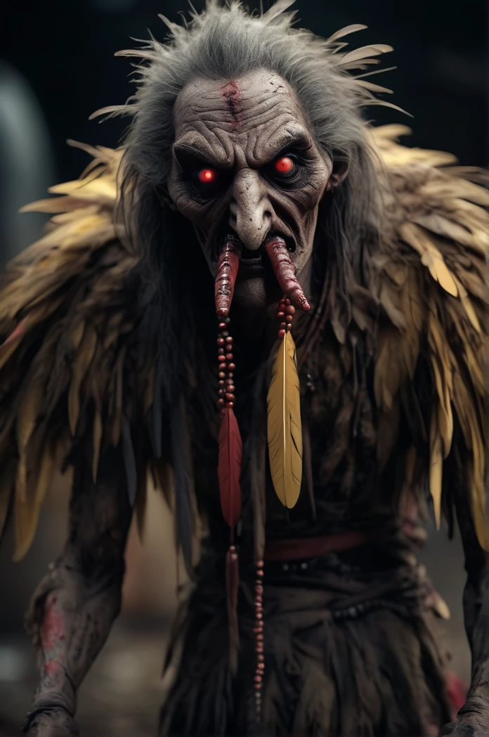 Horror movie photos,Full body image,Creature-like,the nose is long、The whole body is red,Sharp Eyes、Fine wrinkles on the face、Sharp Fanguscular,Yellow eyes、Tattered clothes、Wearing geta、Beads around the neck、Black feathers on the back. Shallow depth of field., Vignette, Very detailed, High budget, Bokeh, CinemaScope, Sulky, amazing, nice, Film Grain, Creepy, Anxious, dark, Creepyな, Suspenseful, strict, Very detailed
情報