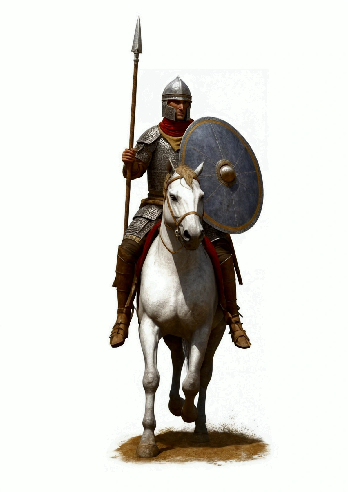 mesopotamian knight: ultra realistic and detailed image