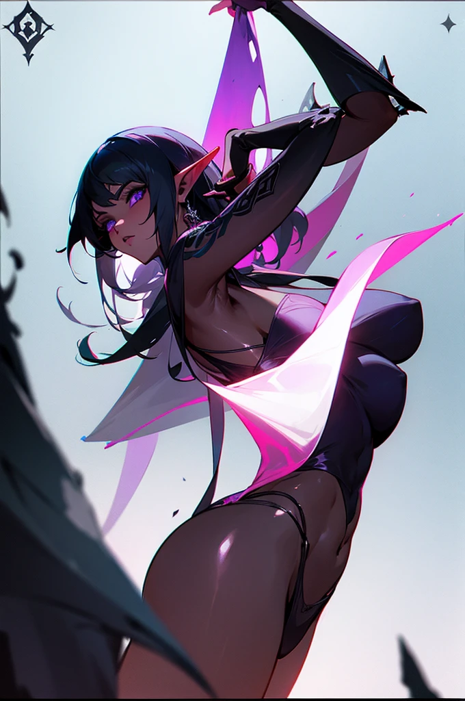 Beautiful dark elf