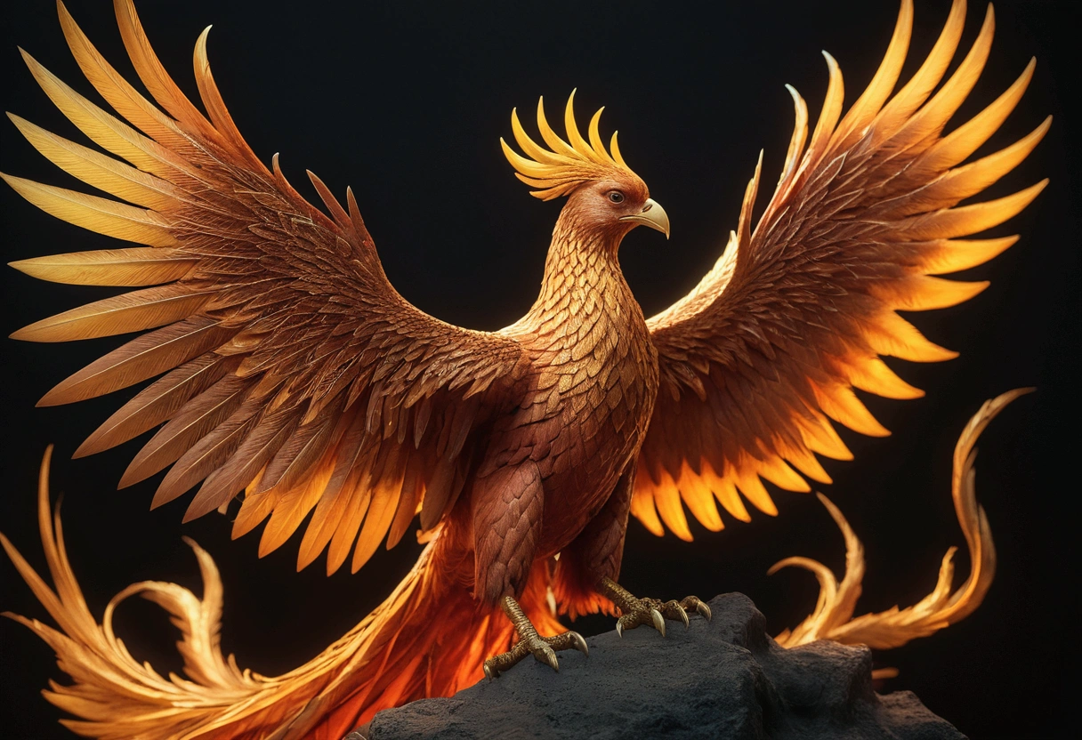 (low contrast ), colorfantasystyle phoenix
