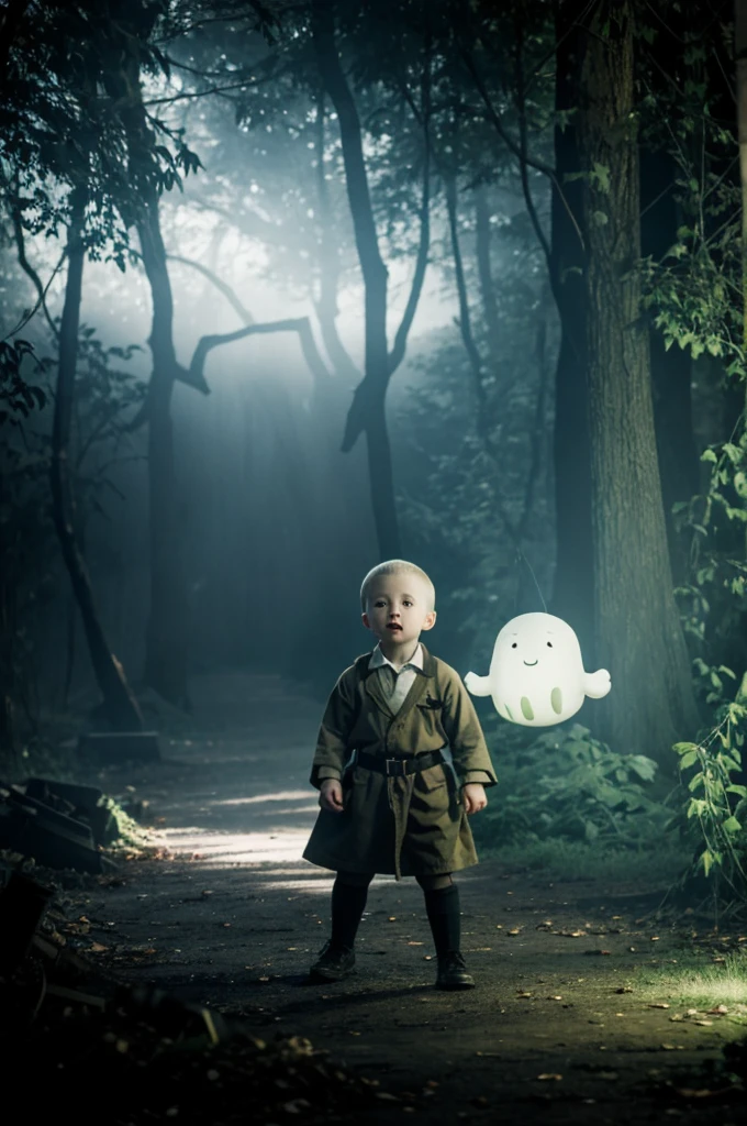 A ghostbutters who catches a ghost