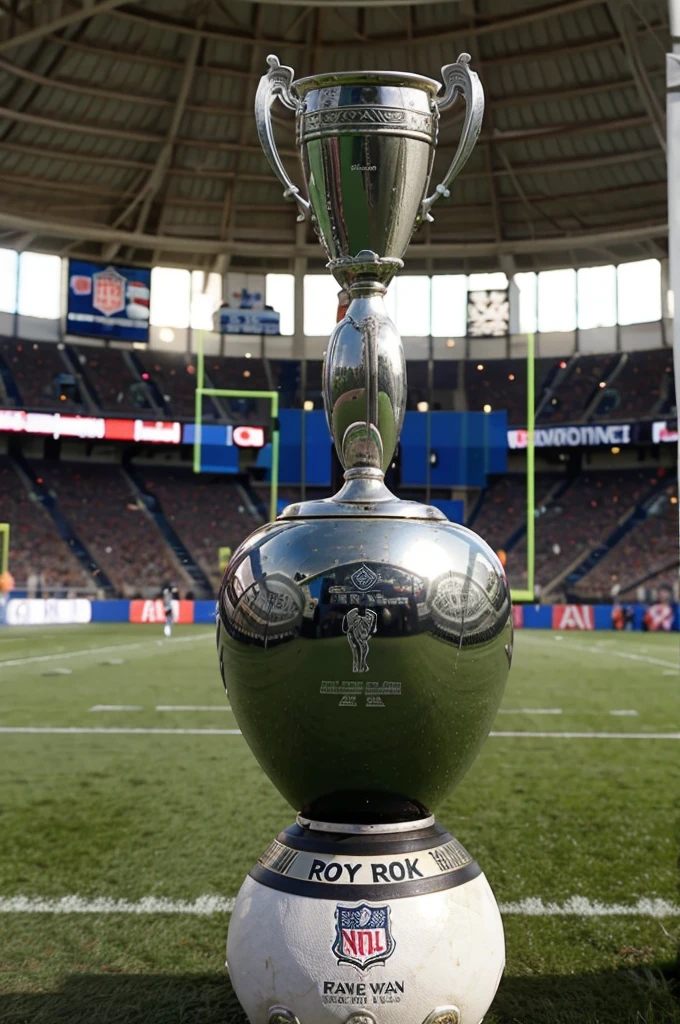 make a football trophy