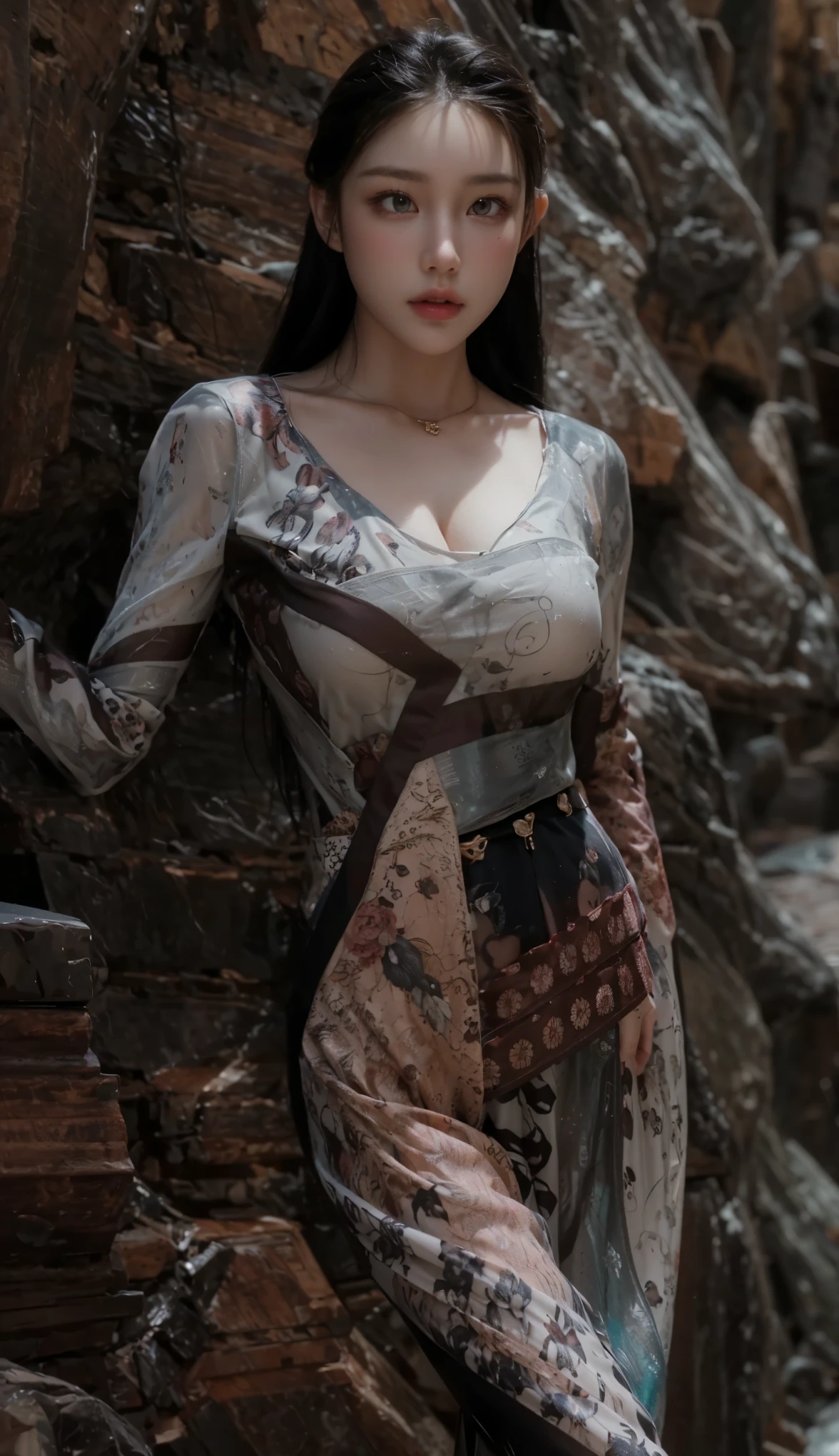 Game Art，CG Animation，Best image quality，Maximum resolution，8K picture quality，(A bust photo)，(portrait)，(Head close-up)，(Rule of Thirds)，Unreal Engine 5 rendering works，20 year old girl，((Queen))，The eyes are very detailed，(Large Breasts)，Elegance and nobility，Ray Tracing，Game CG，((3D Unreal Engine))，OC rendering reflection mode，4K，Ultra-clear，Translucent lace，Fair and plump figure，Pretty Face，Glossy Gel Coat，身着华贵礼服的Queen，Gorgeous clothing，Luxurious and exquisite jewelry，Colorful makeup，Full figure，Dark red lipstick，精致Gorgeous clothing，Supermodel，Gold Jewelry，Luxurious clothing，breasts   symmetrical，Delicate facial features