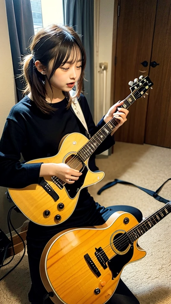 Cat Playing Guitar