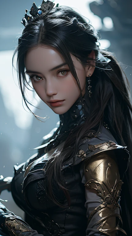 Portrait of a Spiritual Goddess, 1 Sexy Woman, Big swinging bust, complicated, elegant, Very detailed, Digital Painting, artステーション, コンセプトart, Smooth, Sharp focus, shape, artジャム、Greg Rutkowski、Alphonse Mucha、William Adolphe Bouguereau、art:Stephanie Law , Magnificent royal background, large crown, Royal Jewel, robot, nature, Full Shot, Symmetric, Greg Rutkowski, Charlie Bowwater, beep, Unreal 5, Surreal, Dynamic Lighting, ファンタジーart, complicatedな色, Colorful magic circle, flash, Lightning, Light, Shining castle
