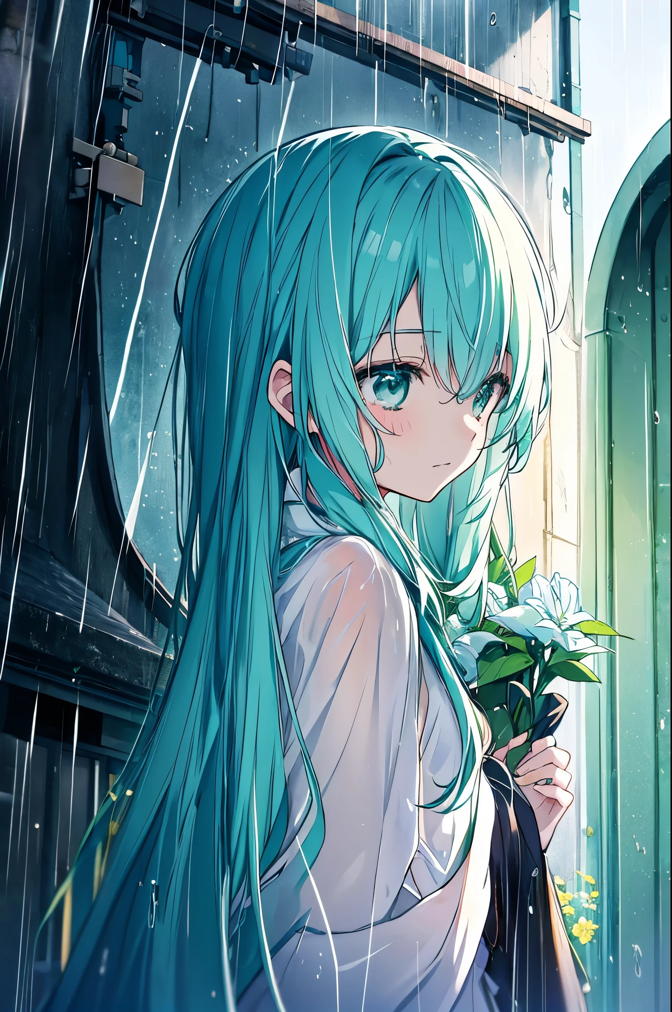 Under the Rain　Sing as if screaming　Hatsune Miku: Song of Sadness and Farewell　Chasing the dreams engraved in my heart　The sound of the rain pushes you forward　Tears in the rain　Sing as if screaming　Hatsune Miku Song of Love and Hope　I want to reach the heart of someone who is excited　This thought in the rain　Get stronger

In the rain　Sing as if screaming　Hatsune Miku: Song of Solitude and Courage　Push me forward, hold the key to open the door to tomorrow, in the rain　Believe in yourself even in the rain　Sing as if screaming　Hatsune Miku Sadness and Sorrow　With a song that blooms in my heart　Small flower in the rain　Growing in the rain　Sing as if screaming　Hatsune Miku: The Road to the Future　Dreaming about someone　Gentle feelings in the rain　Get stronger