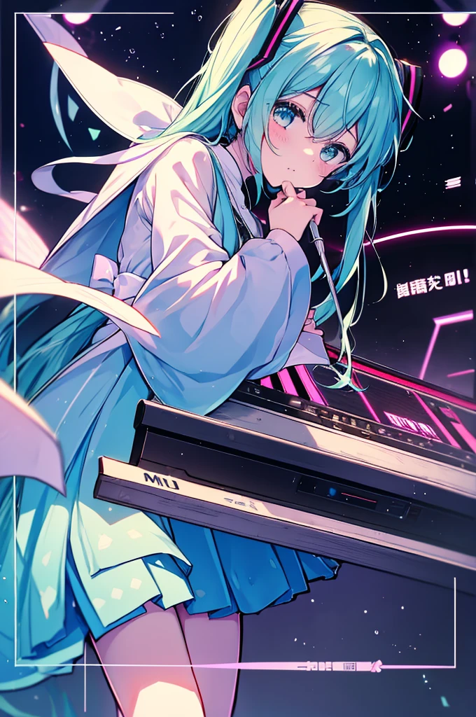 hatsune miku、I was always singing。she、I like music.、Someday many people will have their own songs々I had a dream that inspired me。
one day、she ended up giving her first concert。sheは緊張していたが、When you stand on stage and start singing、sheの歌声に人々gathered々Charmed。
therefore、she fell in love for the first time。sheの恋人は、私はsheの歌声に惹かれたファンでした。They are、Getting to know each other through music、Attracted to each other。
but、sheの恋人は、sheの人気に嫉妬、私はsheを縛り始めた。she、Keep playing your music、、I want to maintain my relationship with my girlfriend。
Soon、she has her own dreams and、He decided to continue making music for his supportive fans.。and、she broke up with her lover、Deciding to pursue music。
sheの初恋は、Expressing yourself through music,、それはsheが自分の人生を自分らしく生きることを決意した物語だった。