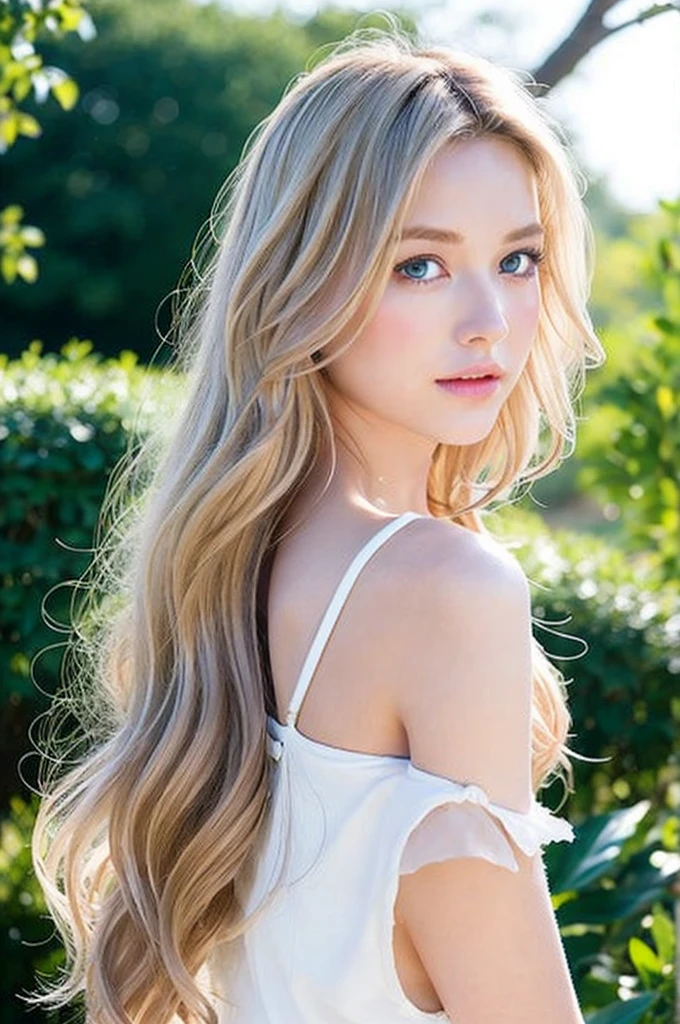 Create a portrait of a cute blonde girl, It appears to slowly descend onto your back.. Pay attention to the details, Gives hair a natural look. Her blue eyes should shine in the soft light, Feeling warm and comfortable.
Highlight the girl's individuality, By adding long eyelashes, Give her a mysterious look. Notice the blue dress?, Light and airy, And the fabric is a dream fabric..
Create stunning portraits in a realistic style, Attention to detail. Try to convey harmony and tenderness in the image, Everyone, Who will be watching this film?, I felt the magic of this kind girl