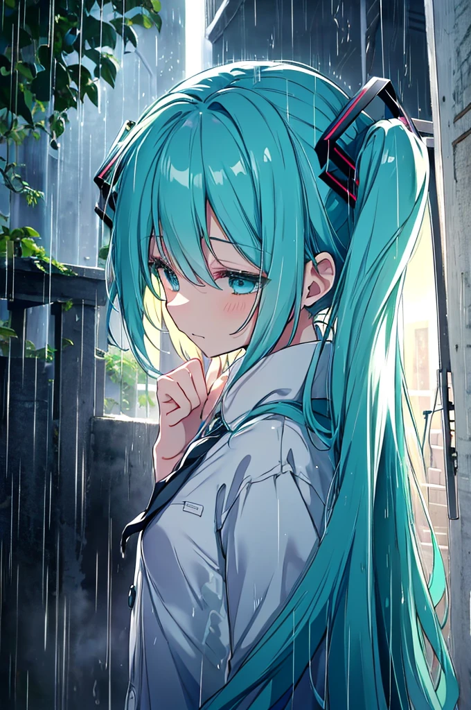 Under the Rain　Sing as if screaming　hatsune miku: Songs of sadness and farewell　Chasing the dreams engraved in my heart　The sound of the rain keeps you going　Tears in the rain　Sing as if screaming　hatsune miku Song of Love and Hope　I want to reach the hearts of people who are excited　This thought in the rain　Get stronger

In the rain　Sing as if screaming　hatsune miku: Song of loneliness and courage　Move me forward, Hold the key to opening the door to tomorrow, in the rain　Believe in yourself even in the rain　Sing as if screaming　hatsune miku Sadness and Sorrow　With a song blooming in my heart　Small flower in the rain　Growing in the rain　Sing as if screaming　hatsune miku: Road to the future　Dreaming about someone　Gentle feelings in the rain　Get stronger