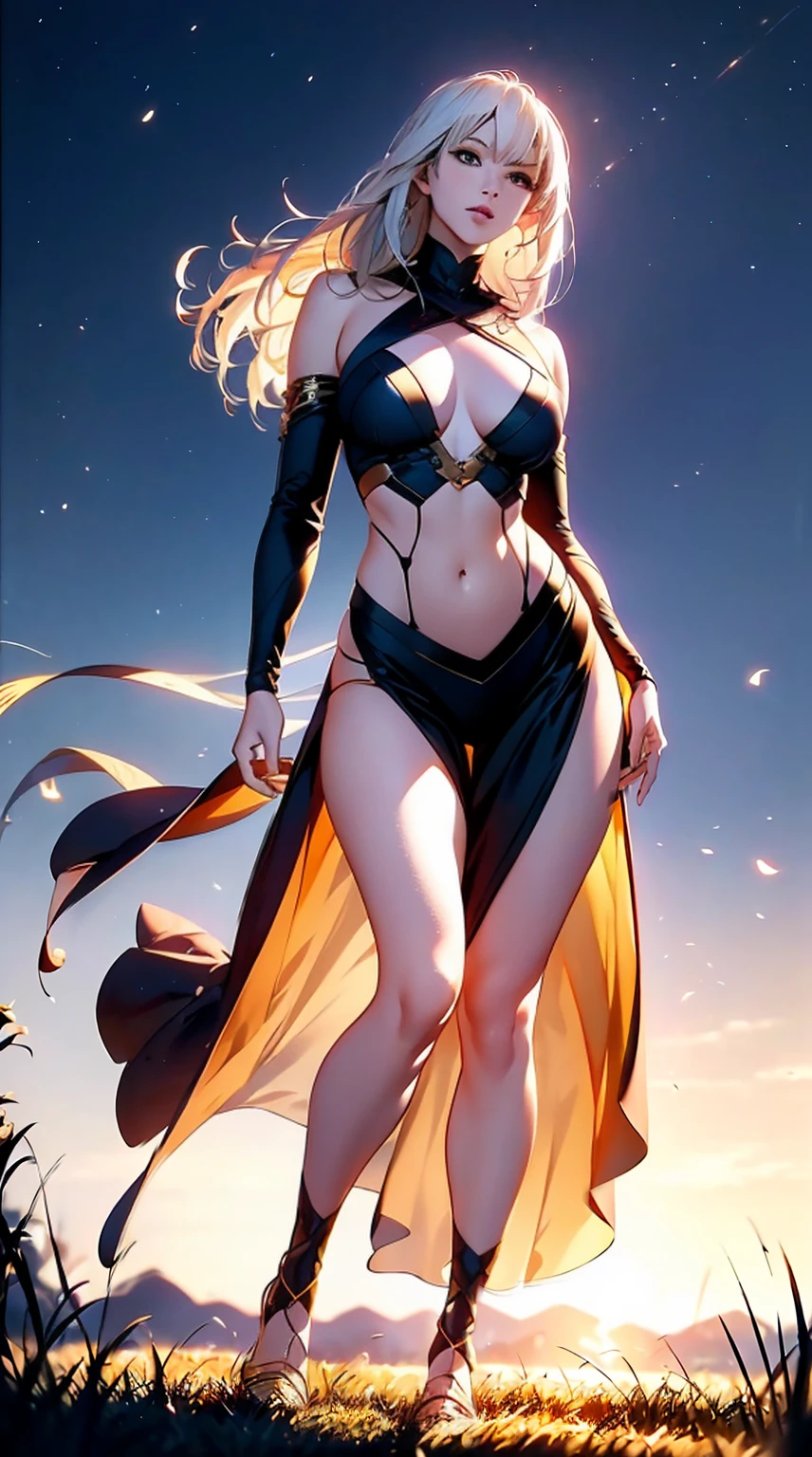 ((Full body photo,standing, feet on the ground)) (Award Winning Digital Artwork: 1.3) of (Sketch: 1.3), (Vibrant: 1.3) Spidey, EmmaRob, CGSociety, ArtStation, (Saturation: 1.3), (Close Portrait: 1.3), (Female: 1.4), (beautiful: 1.4), (charm: 1.3), handsome, calendar pose, perfect detailed eyes, studio lighting, themed background