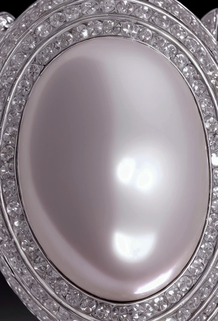 A huge white pearl