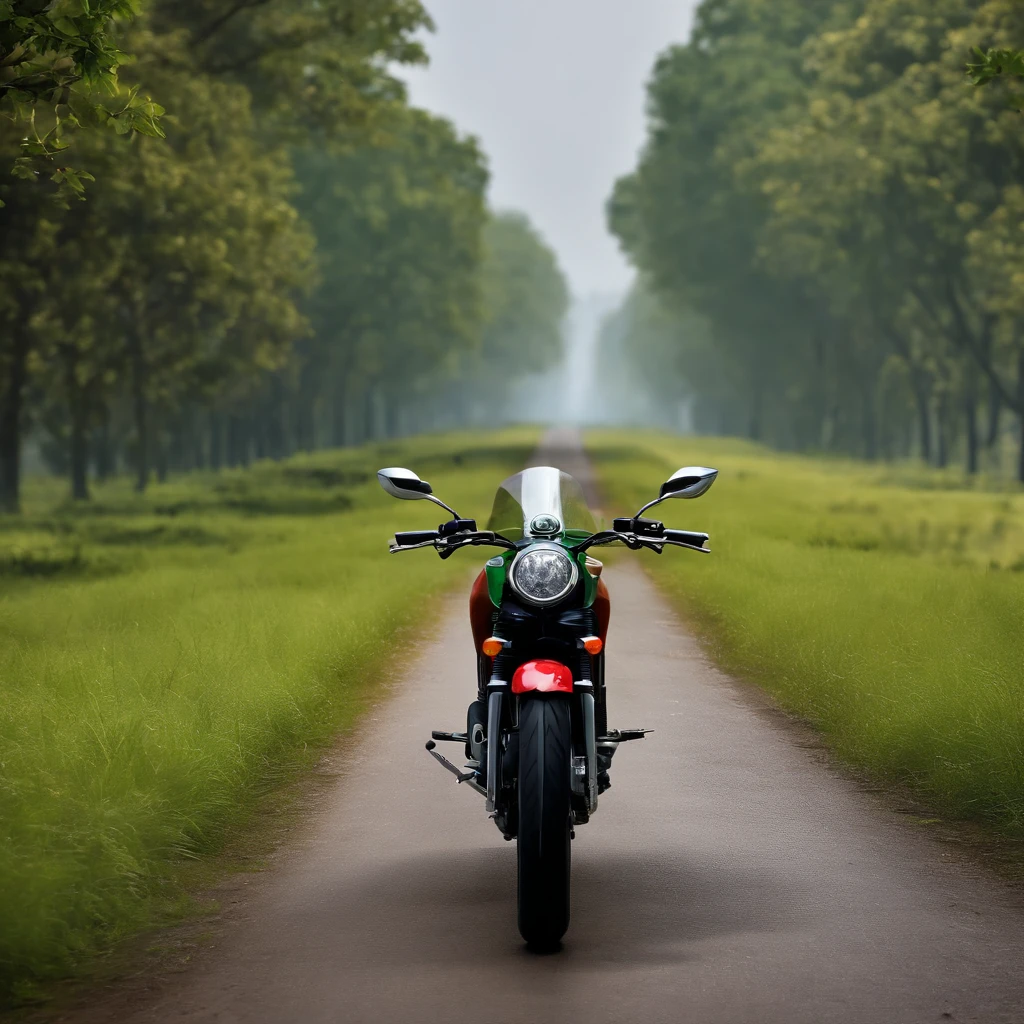 Indian bike driving 3D games image bike in fornt of men a huge bike on the road and man stand on the ground on the grass and many car and bike are the and one bike is huze bike kawasaki
