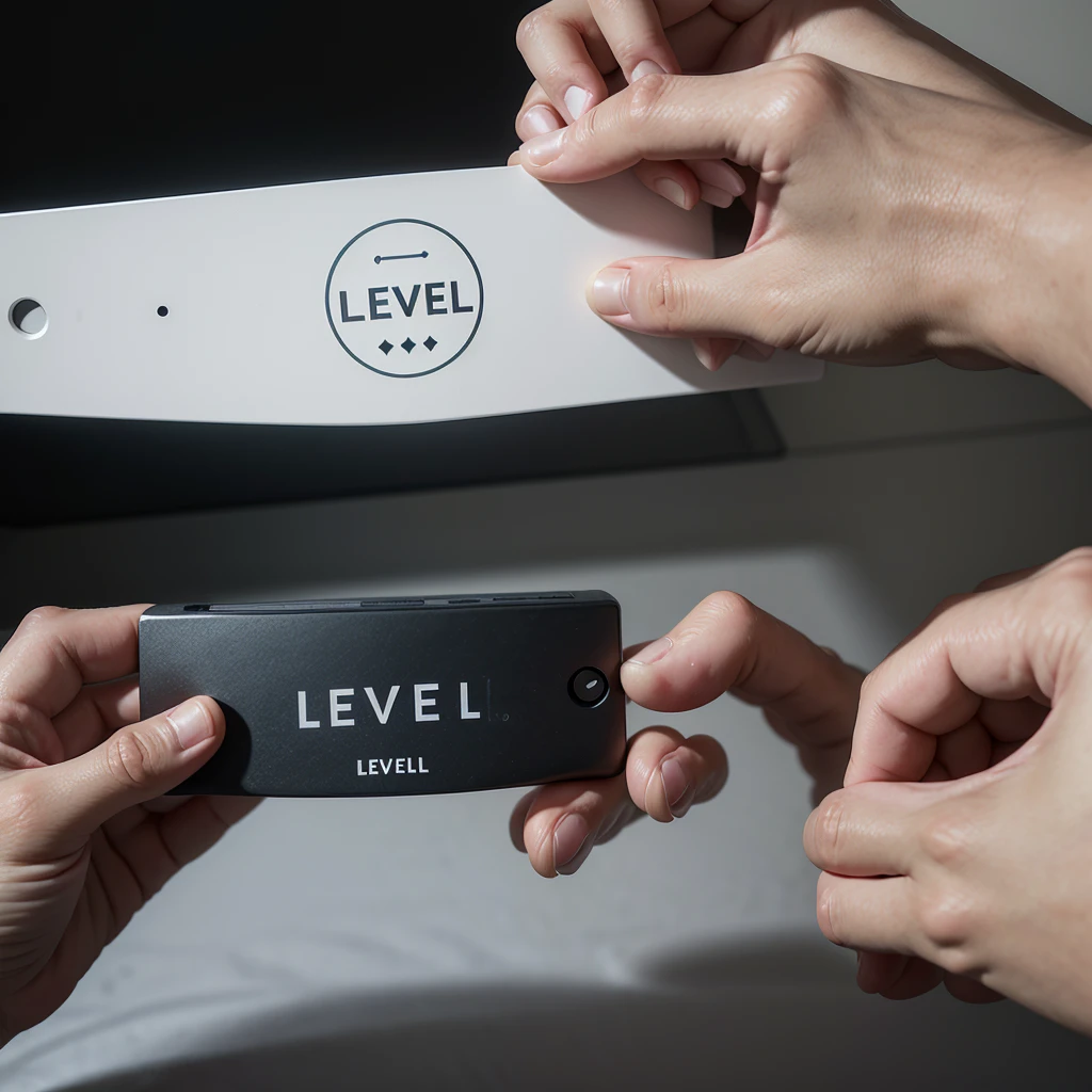Create a logo based on the term "Level Easy"