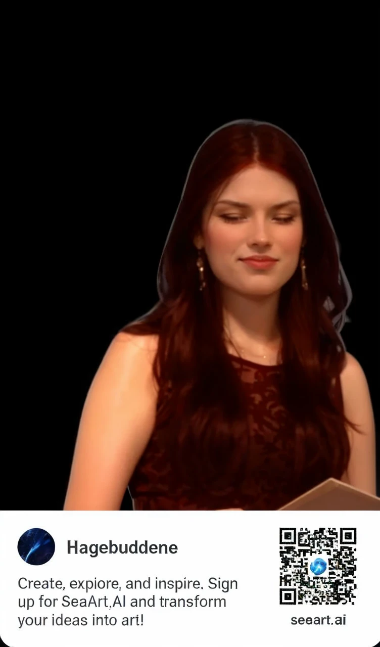 Queen, red dress red dark red hair