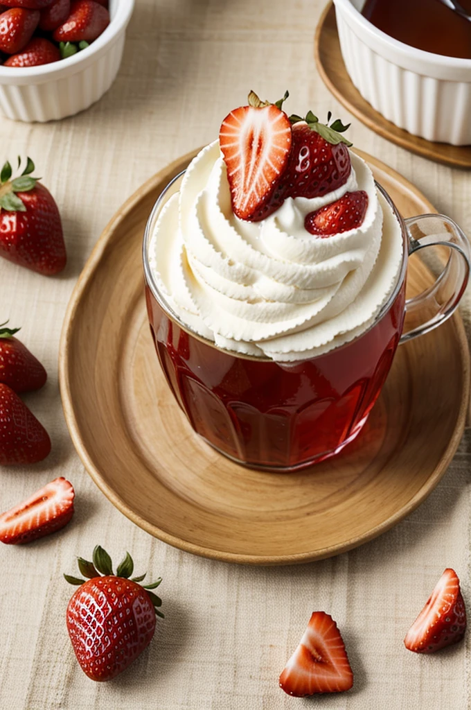 Strawberry in syrup