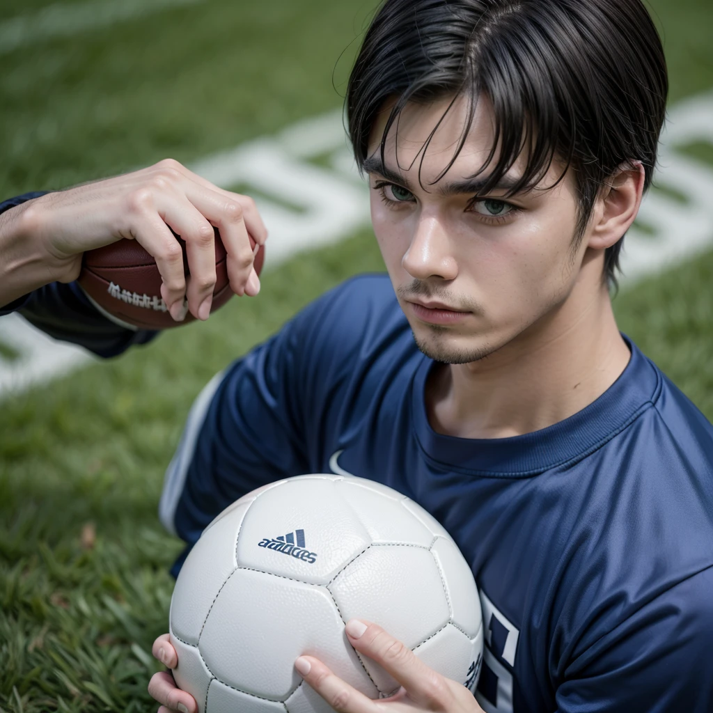 Create a football-related mystery tipster man