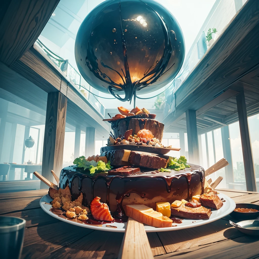 Best Quality,8k,Otherworldly food,Gourmet,looks delicious,全くnew食べ物,upscale,Anime Art,Nature,rich,masterpiece,new,