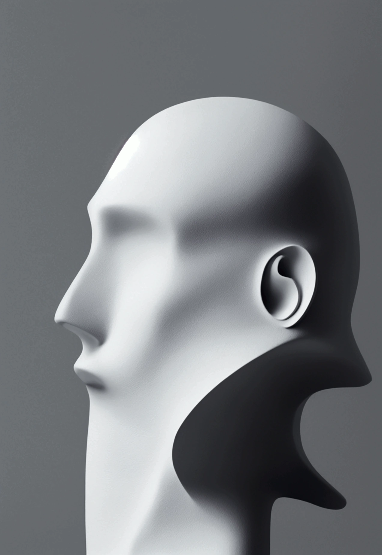 In the white room，房间中悬浮着许多着Different sizes的珍珠，Different sizes，Highs and lows，Staggered front and back，Head-up view