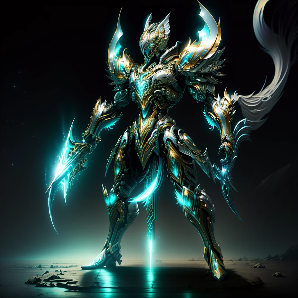 Best Quality，Warrior，The Power of Light，Bird motif，arms，Large sword，8k，ＳＦ，perfection，Embrace the Darkness，ダークファンタジーWarrior，Colorful，Invincible，masterpiece，