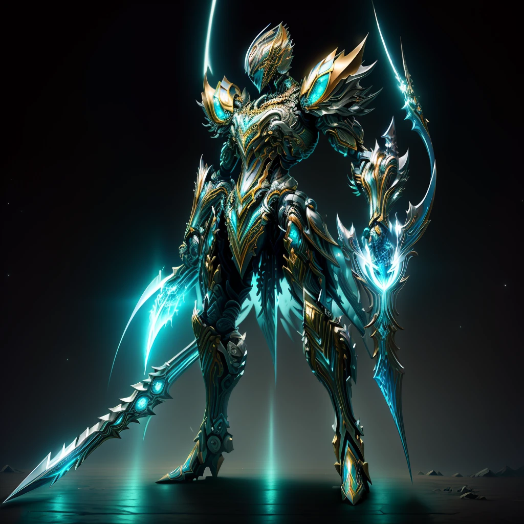 Best Quality,Warrior,The Power of Light,Bird motif,arms,Large sword,8k,SF,perfection,Embrace the Darkness,ダークファンタジーWarrior,Colorful,Invincible,masterpiece,