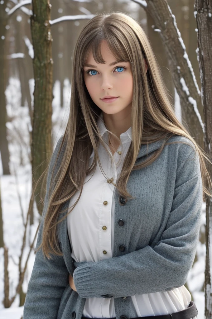 (Alors, je mesure 1,81 meters for 58 kilograms, I have blue eyes with a touch of green and gray, I have long light brown hair with a touch of blonde and black, my skin color and snow white ^^)
