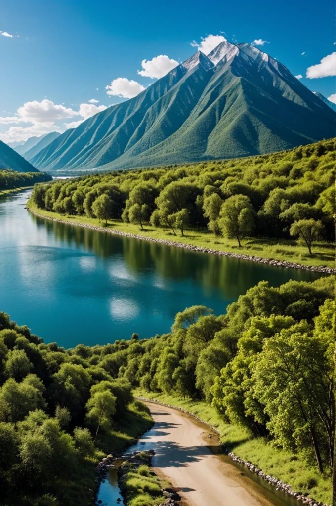 Make me a pijao and also let you see trees, mountains, rivers